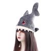 Gift For Children Halloween Costume Plush Shark Cap Animal Hat Performance Hat Cosplay Shark Hat