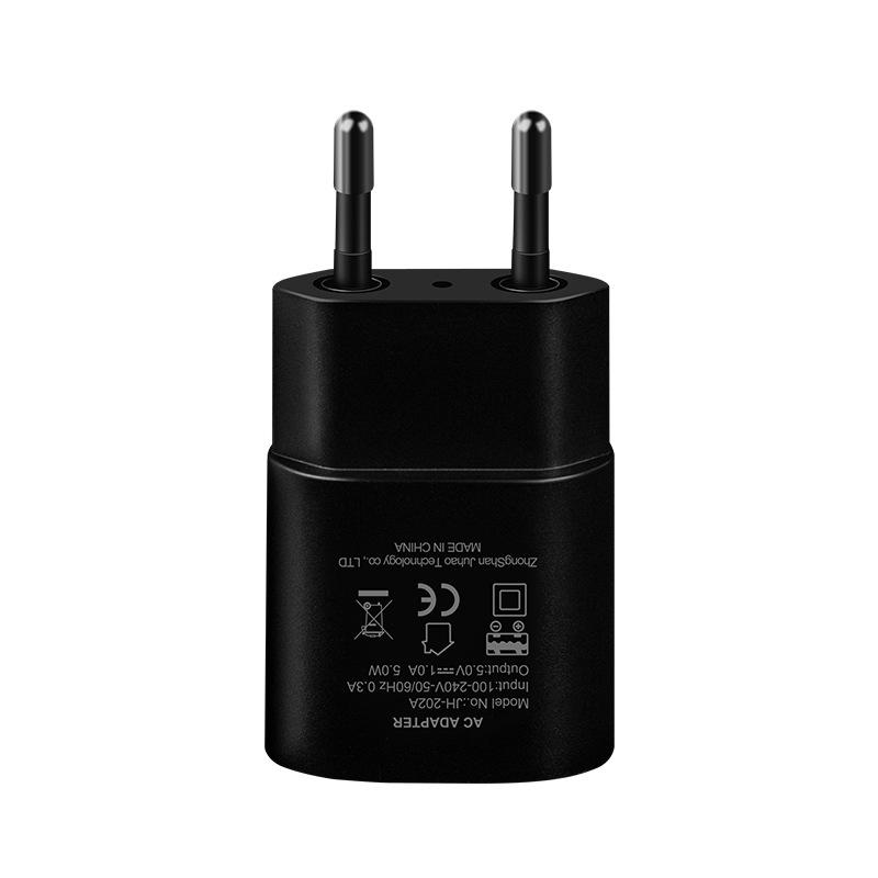 

Европейская сертификация CE 5V1A2A зарядное устройство головка USB адаптер питания вилка ROHS сертификация безопасная зарядка True CE certified 5V-1A black