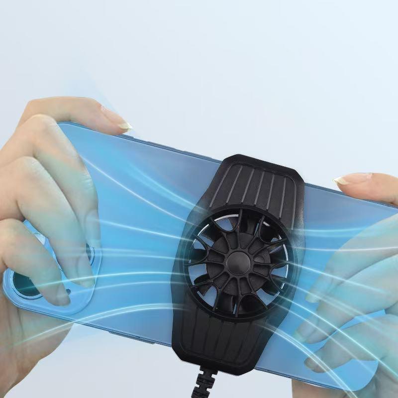 

Портативный охлаждающий вентилятор Мини-охлаждающие вентиляторы для мобильного телефона Бесшумный кулер Радиатор для игр на мобильном телефоне Игровой кулер