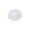 100 PCS White Plastic Nuts Bolts Covers 17mm Eccentric Wheel Decorative Cover  Screws Head
