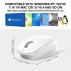 Fude M702 2.4G Wireless Silent Mouse