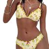 Women’s Lace-Set Bikini, Sexy Two-Piece Swimsuit, Trendy Beach Pool Swimwear, Summer Vacation Bathing Suit