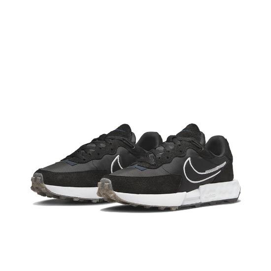 

Nike Fontanka Waffle Black White DC3579-005 Women s Shoes EU 36.5 коричневий/чорний