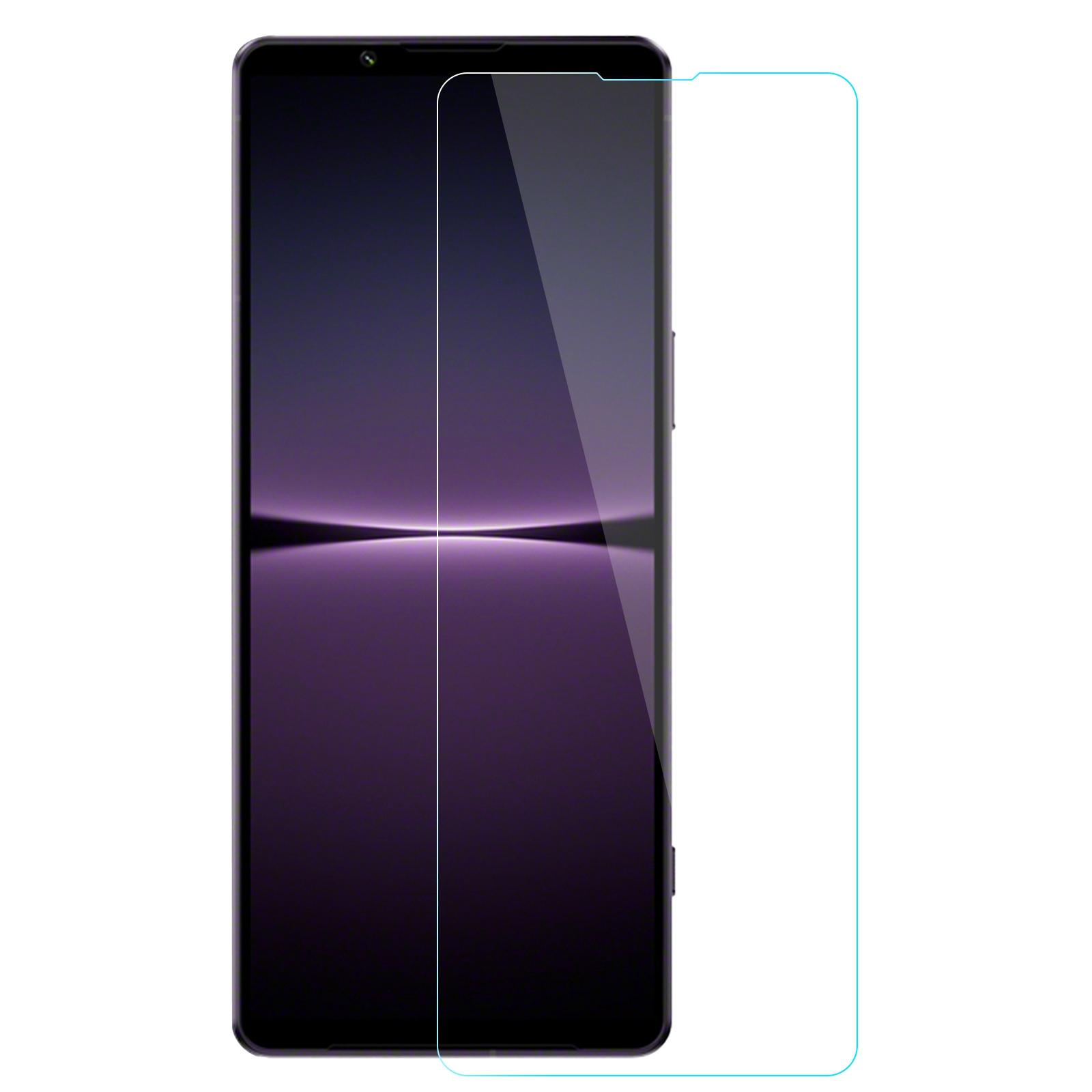

AMORUS For Sony Xperia 1 V Phone Screen Protector High Aluminum-silicon Glass 2.5D Arc Edge Ultra Clear Film Type A