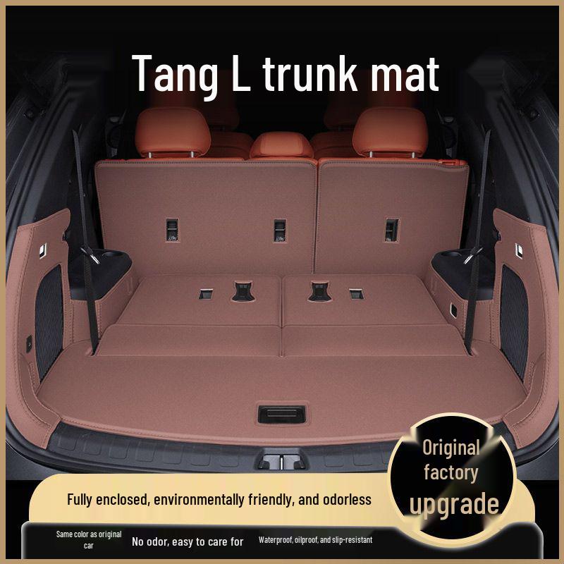 Eco-Friendly Trunk Mat for 2025 BYD Tang L EV/DM-i/DM-p Models
