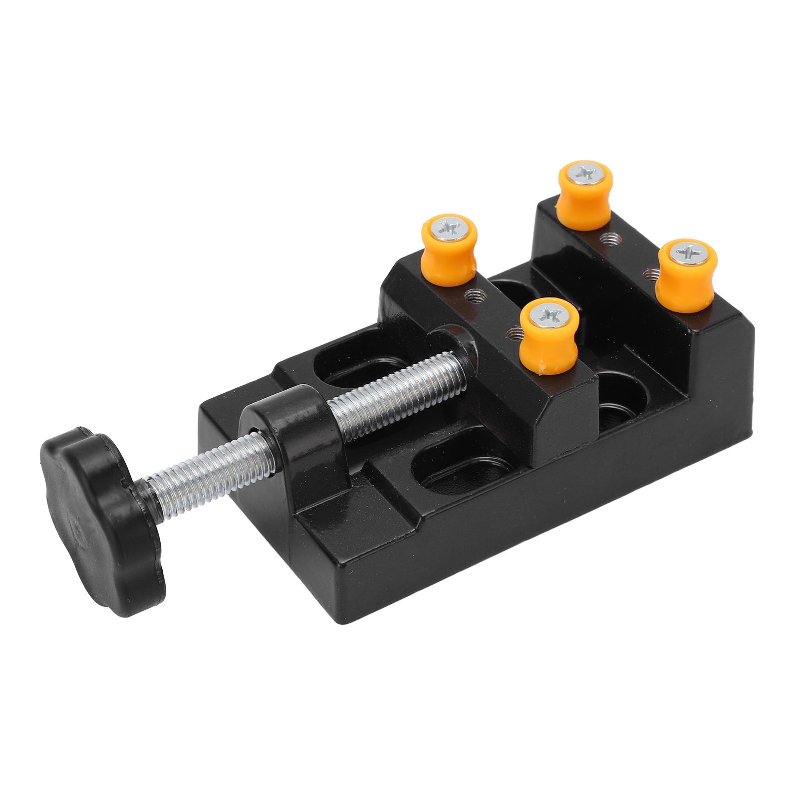 

Мини-тиски Алюминиевый сплав Мини-размер Максимальный диапазон зажима 2,17 дюйма 55 мм Прочный Эргономичный Зажим для тисков