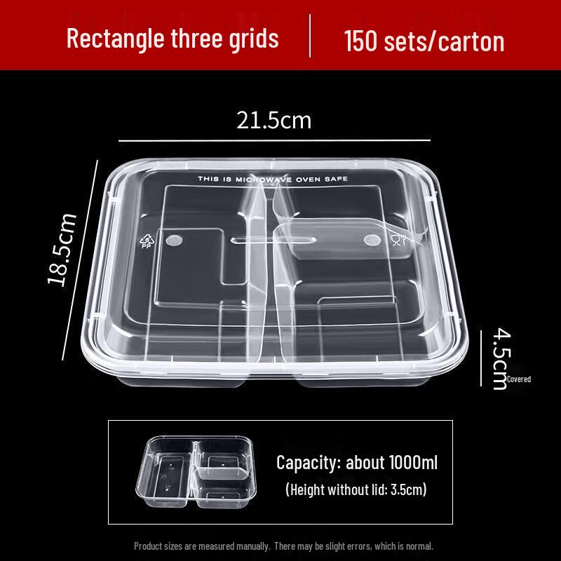 

Disposable Rectangular Food Containers