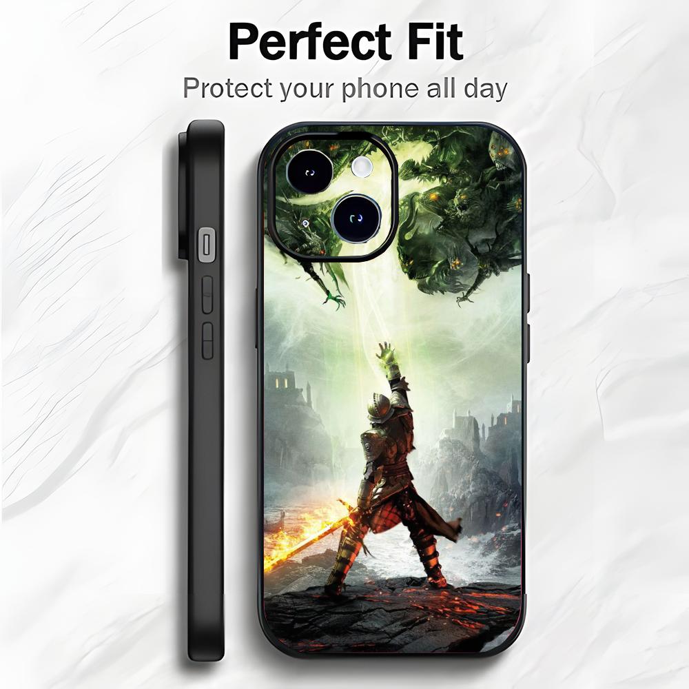 Cool D-Dragon Age Inquisition Phone Case Phone Case Soft Packaging Lightweight For iPhone17 16 15 14 13ProMax