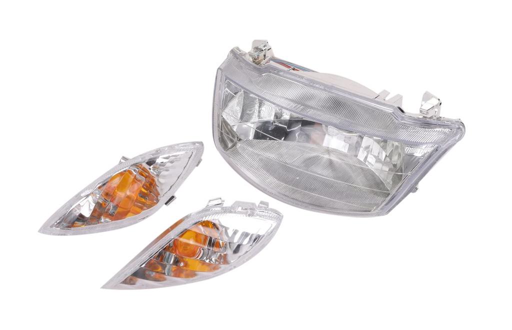 CustomDivine Headlight Turn Signal Set for Yamaha JOG Jog ZR SA16J SA36J SA39J Remote