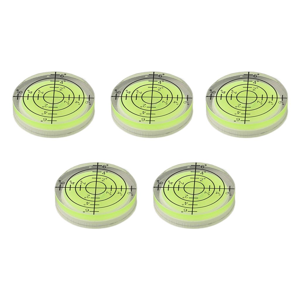1pc 32mm Round Horizontal Bubble Level For Spirit Level For Carpentry Measuring Level Circular Measuring Meter