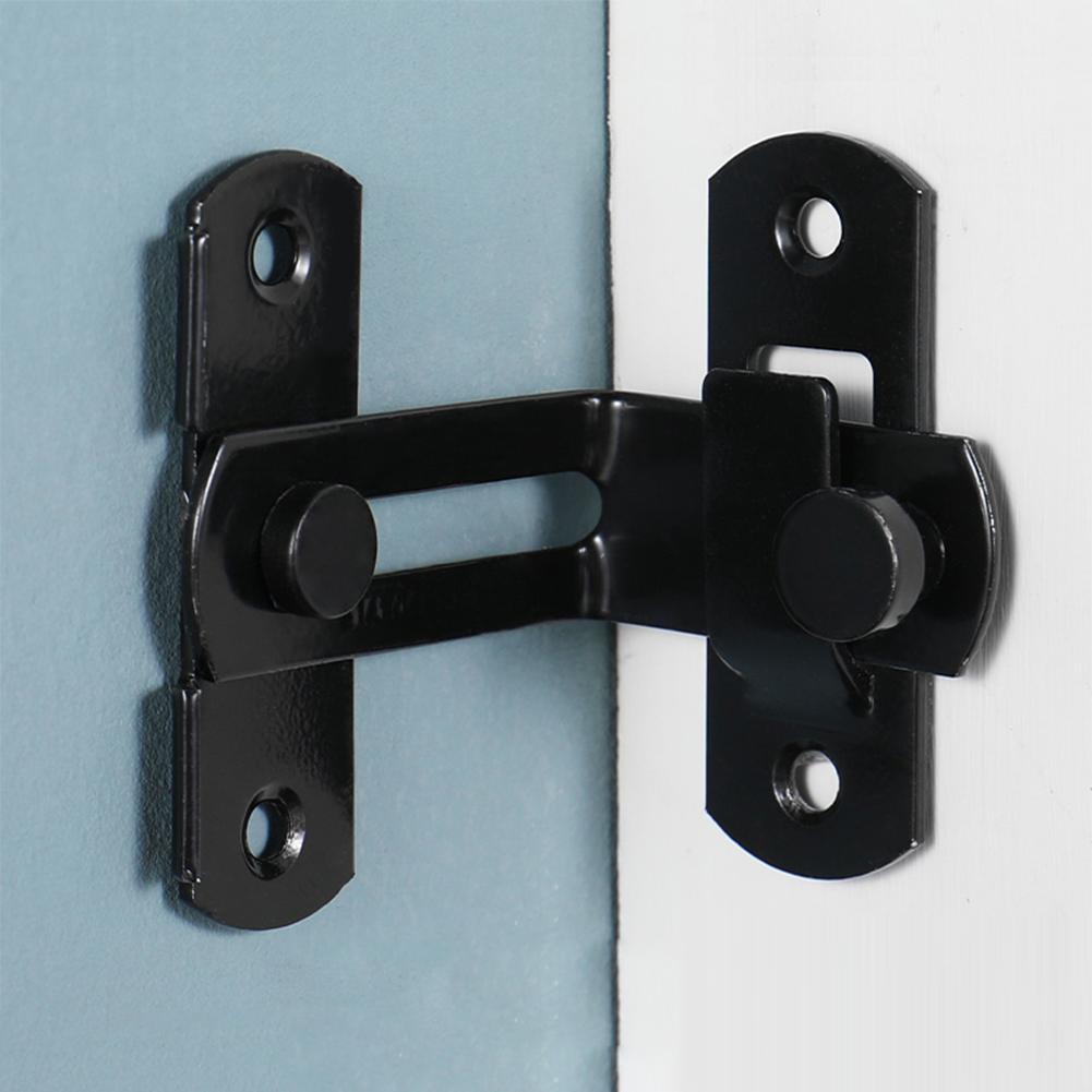 Multi-Purpose Sliding Door Cabinet File Cabinet Furniture Lock Bolt 90 Degree Easy Install