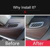 For Toyota Highlander XU70     2024 Hybrid ABS Car Center Console Air Conditioner Vent Outlet Cover Trim Sticker