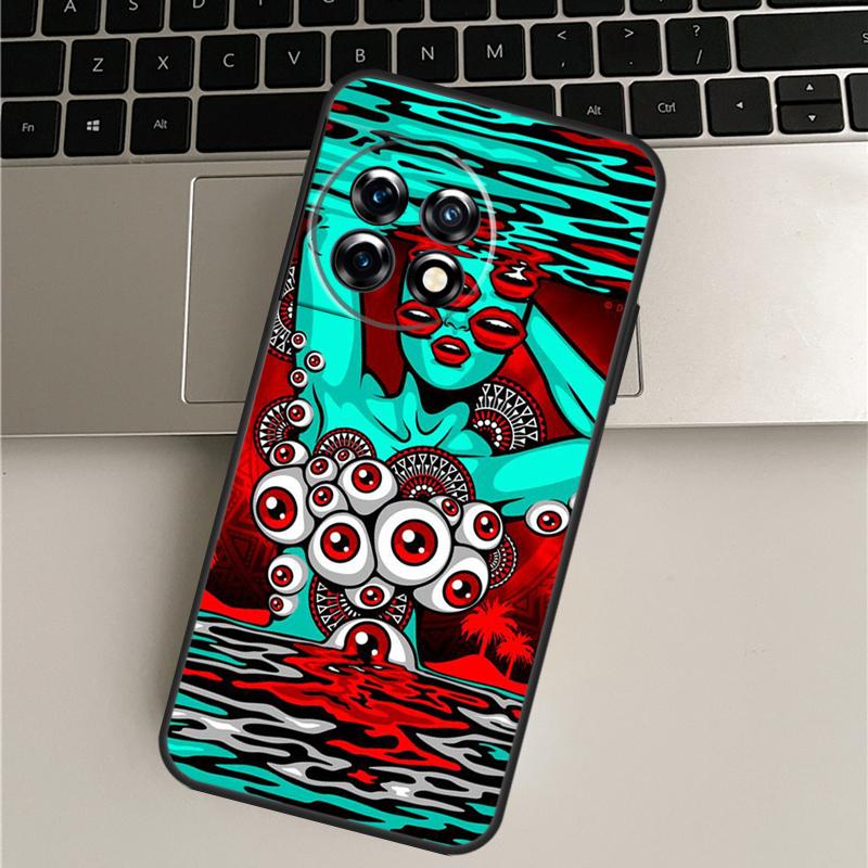 

Colourful Psychedelic Trippy Art Case For OnePlus Nord 5 CE 3 4 Lite N20 N30 OnePlus 15 15R 13 13R 13T 10T 10 Pro 11 12 Cover OnePlus Nord CE4Lite
