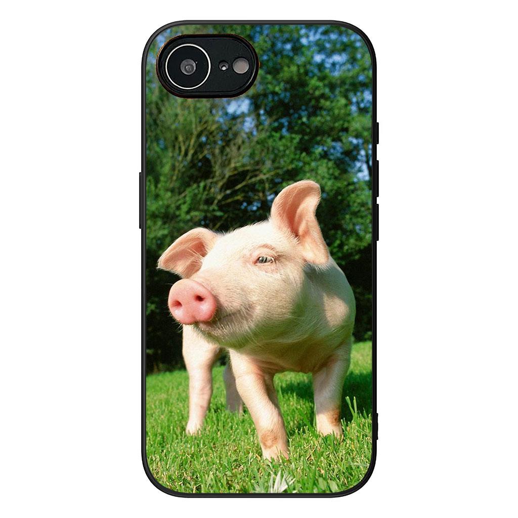 Cute Pig funny Phone Cover Case for Samsung Galaxy A36 A17 A26 A07 A35 A54 A53 A13 A33 A34 S8 S9 S20 S21 FE S10 Plus Casing