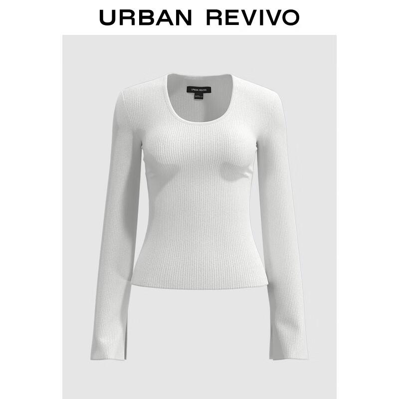 UR Women's Fall 2024 Basic Long-Sleeve Knit Top