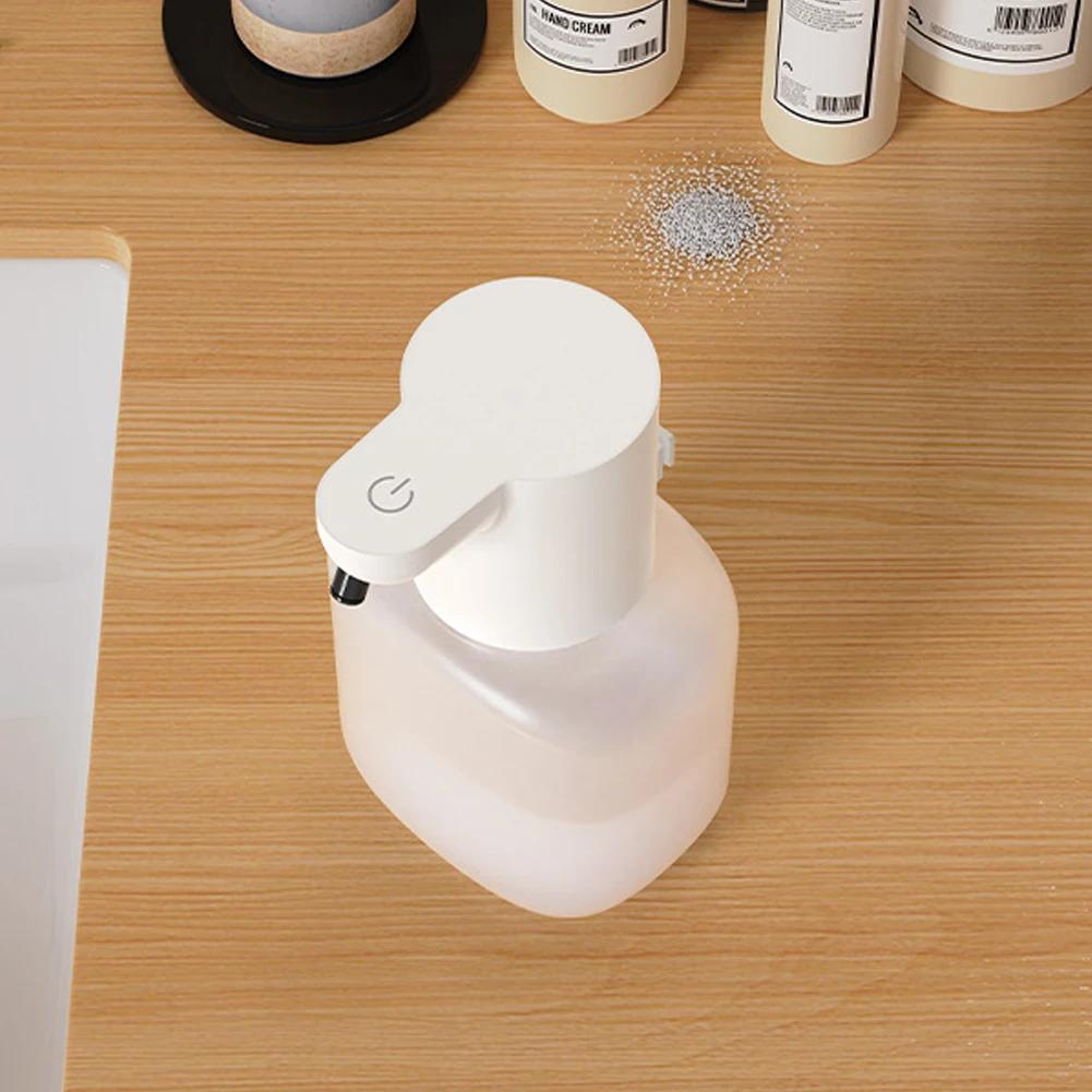 400/550ml Automatic Liquid Soap Dispenser Wall Mounted Infrared Sensor USB Rechargeable Smart Sanitizer Hand Washer For Bathroom