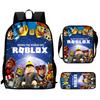 Roblox Printed Backpack, Children'S And Elementary School Bags