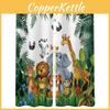Forest Animals Cartoon Kids Blackout Curtain With Digital Print For Bedroom Decor