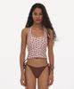 Hata Halter Neck Bikini Set_Rosa Gepunktet