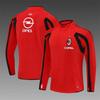 Retro Football Training Jersey Long Short Sleeve Team Sports Shirt Men Women
