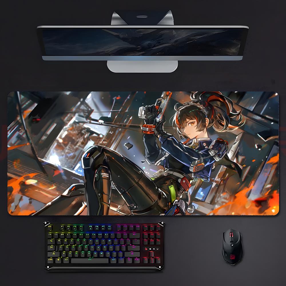Game Cool Zenless Zone Zero Grace Howard Mouse Pad Mousepad Large Gaming Lockedge Thickened Pc Table Desk Mat