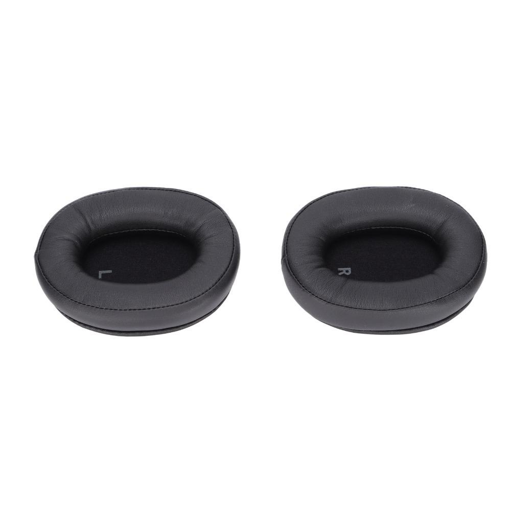 2PCS Leather Replacement Ear Pads Soft and Comfortable Noise Isolation Ear Cushions for ATHSR9 ATHDSR9BT ATHWS990BT Headphones
