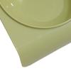 Cat Bowl Tilted Simple Style Refreshing Color Smoothly Odorless Plastic Pet Food Bowl Grass Green