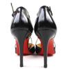 Makellose Christian Louboutin Pumps CROSSPIGA 100 JAZZ Spitzschuh schwarz 35 Gebraucht