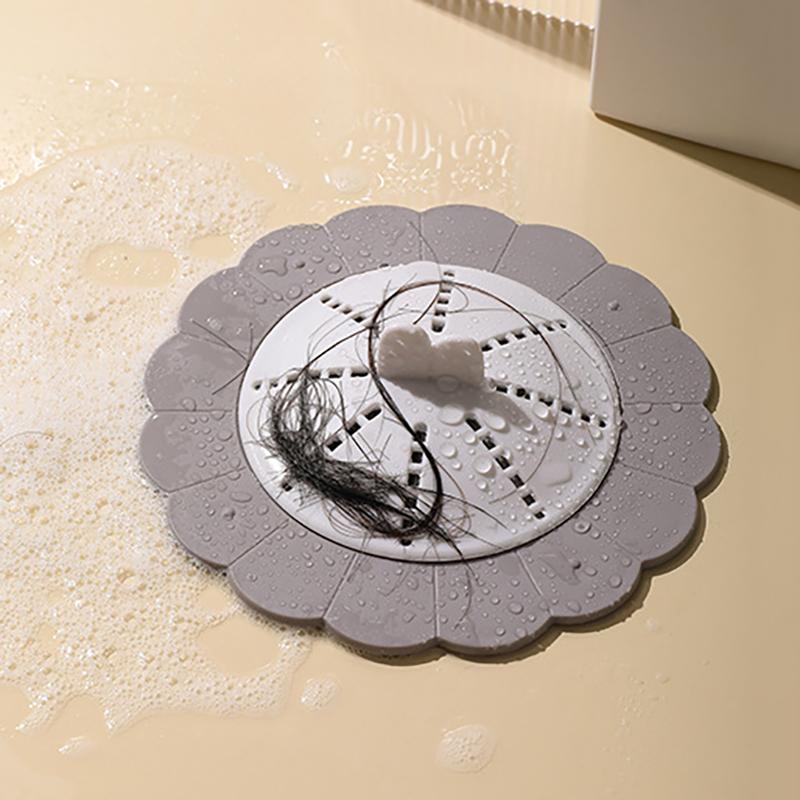 WTEMPO 1PC Creative Insect and Odor Proof Floor Drain Bathroom Drainage Outlet Hair Anti Clogging Filter Kitchen Sink Filter Cover