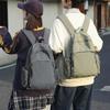 Simple and large-capacity backpack, new fashion college style student schoolbag, junior high school student backpack
