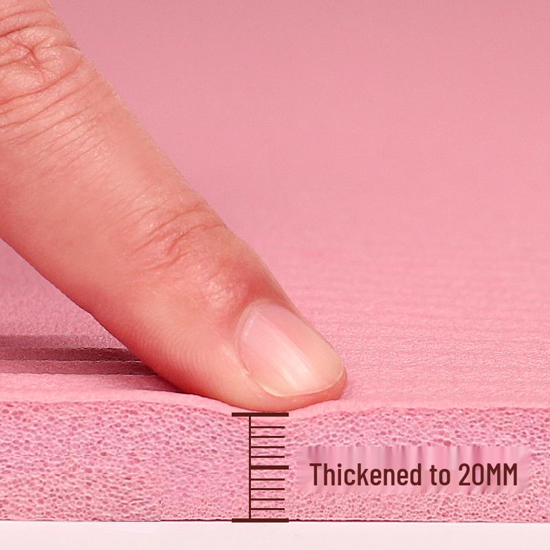 Anti-Slip Thickened Yoga Mat for Beginners - Extra Wide and Long, Suitable for Home Fitness and Dance
