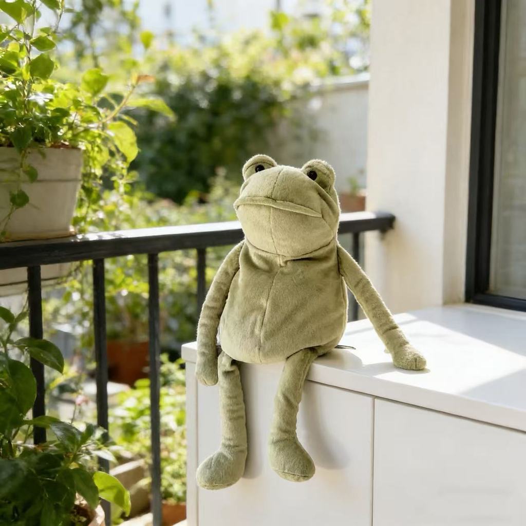 Fugs Frog Plush Toy Keychain Kids Girls Boys Soft Stuffed Animal For Collection And Comfort