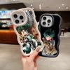 Macaron Soft TPU Phone Case for Xiaomi Poco X3 X5 X6 M6 Redmi 12C 13C Redmi Note 9 10 11 12 13 Pro 10s 11s 12s Cover Ae54 Anime My Hero Academia Art
