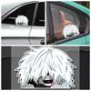 Kaneki Ken Peeker Car Sticker Chibi Big Head Decal for Car Window Bumper  Anime Vinyl Waterproof Decoration