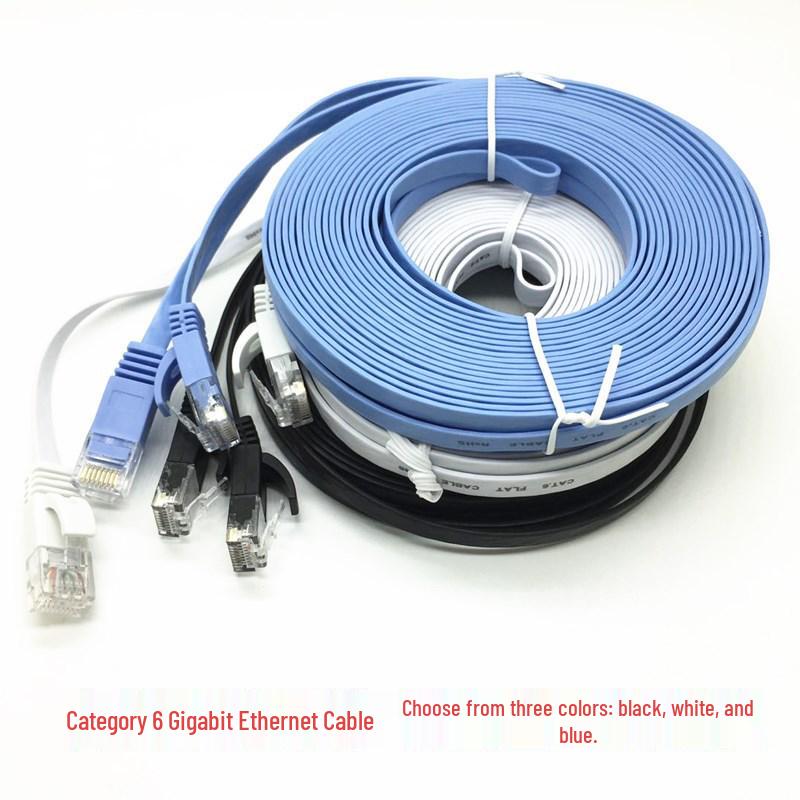 Cavo di Rete Gigabit Cat6/Cat7 Schermato ad Alta Velocità, Rame Privo di Ossigeno