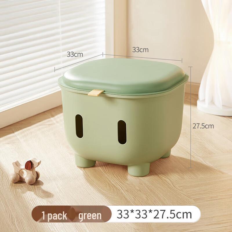 Cute Multi-functional Children's Storage Stool