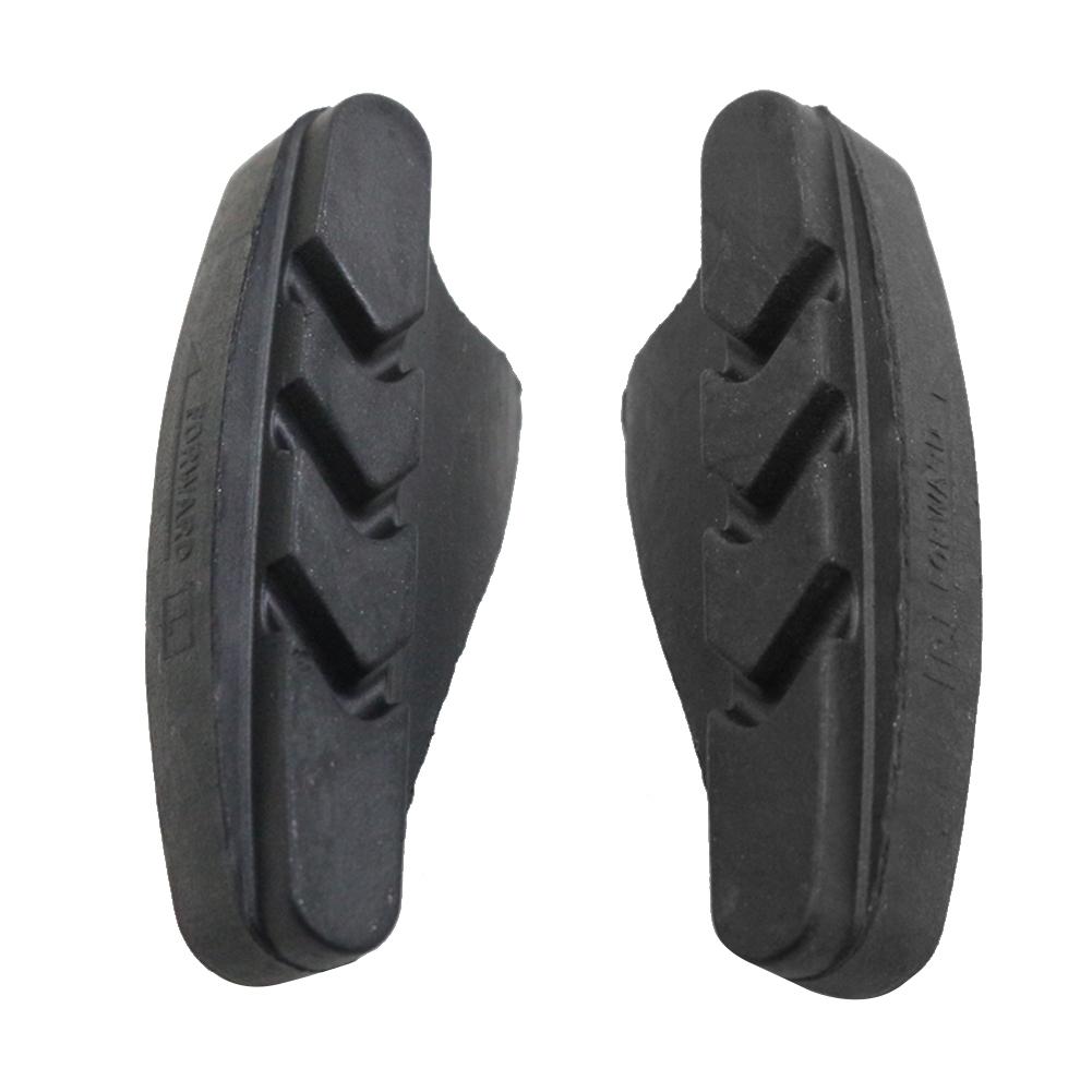 2X MTB Road Bicycle Braking V-Brake Holder Shoes Rubber Pads Blocks