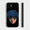 A-AOKIZY Animation Art Phone Case For IPhone 17 Air 16 15 14 13 Pro Max 11 12 Black Silicone Cover
