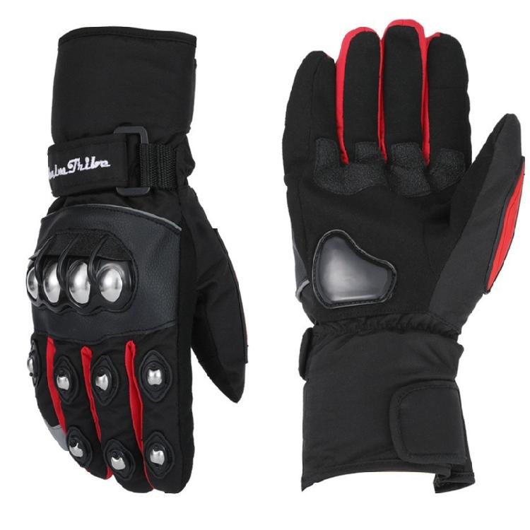 Cycling Warm Fleece Gloves Ski Scooter Gloves Ski Gloves Winter Snowboard Gloves Watertight Warm Motorcycle Gloves M