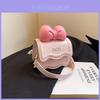 Adorable Mini Korean Style Shoulder Bag For Kids With Chic Bowknot Design And Trendy Chain Strap