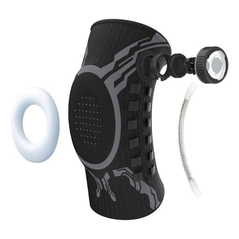 Adjustable Knob Knee Support Brace Running Basketball Cycling Outdoor Sports Compression Sleeve With Gel Padding