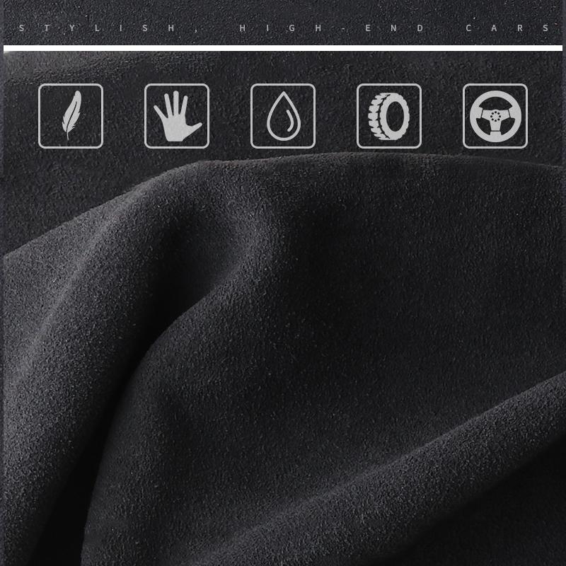 Interior Mouldings Suede Car Key Case Cover Protector Shell Fob Accessories For BMW F30 F31 F32 F34 F20 F21 F07 F10 1 3 5 7 Seri