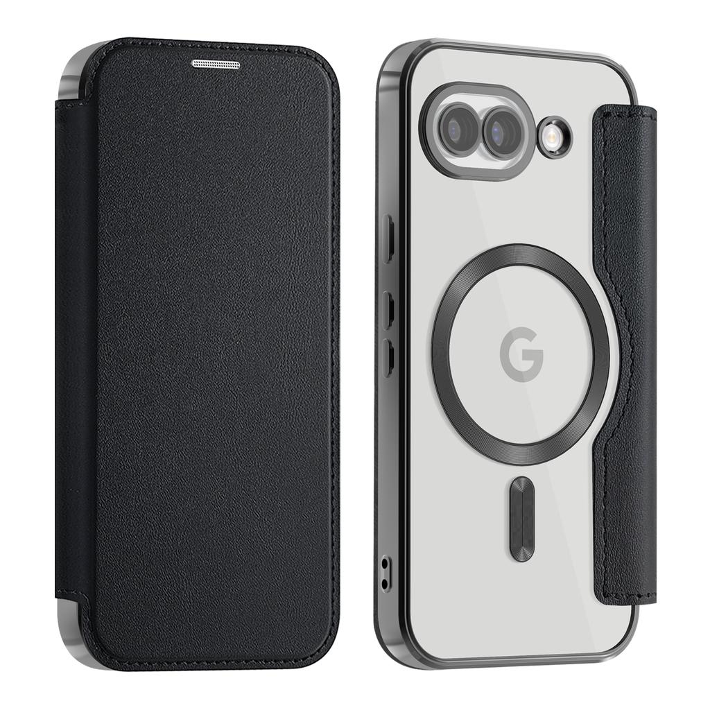 Luxury Business Magnetic Cards Solt Wallet Flip Leather Case For Google Pixel 10 Pro XL 9A 9 8A 7A Book Kickstand RFID Bag Cover