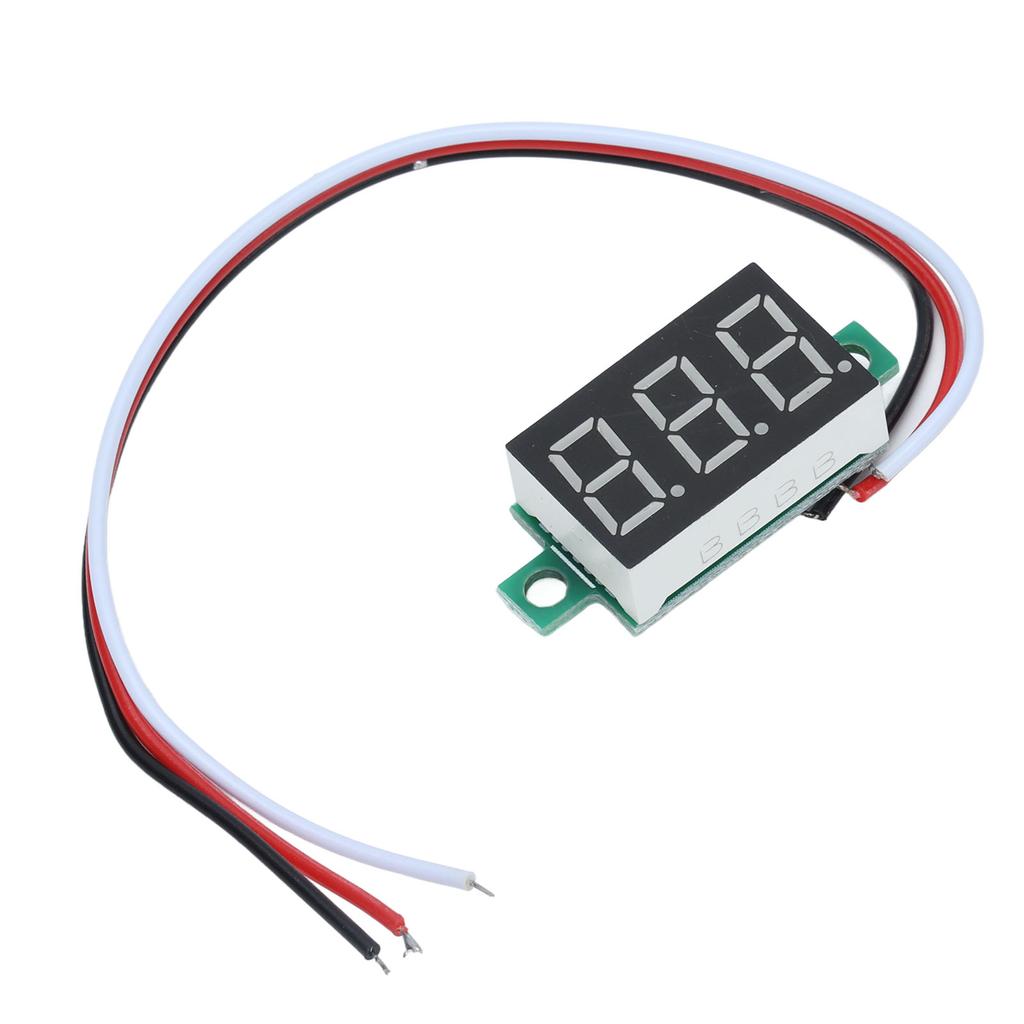 High Accuracy Mini Voltmeter 5pcs DC 0-100V Mini LED Voltmeter with Reverse Connection Protection Function High Accuracy Mini Voltmeter 5pcs DC 0-100V Mini LED Voltmeter with Reverse Connection Protection Function