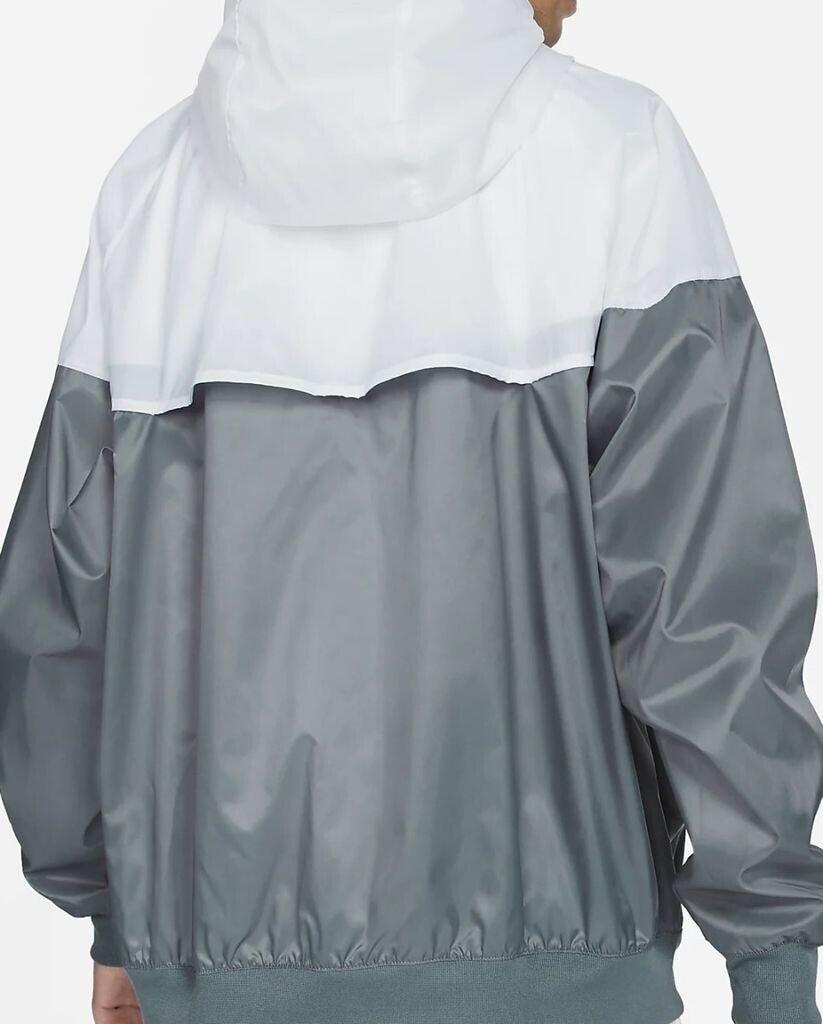 Куртка Nike Sportswear Windrunner (DA0001) темно-дымчатый серый/белый/темно-дымчатый серый/черный