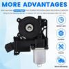 Clear Car Front Power Window Lifter Motor For Ford Explorer 2011-2017