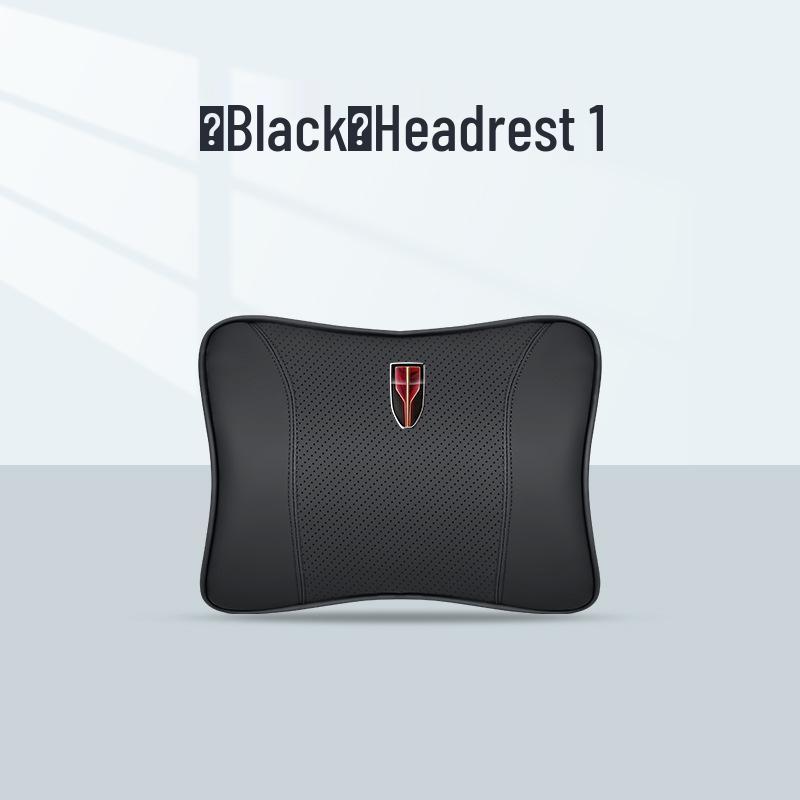 Kompatibel mit Kopfstützen-, Nacken- und Lendenwirbelstützkissen für das Fahrzeuginnere von Hongqi HS5/H5/HS7/H7/H9.