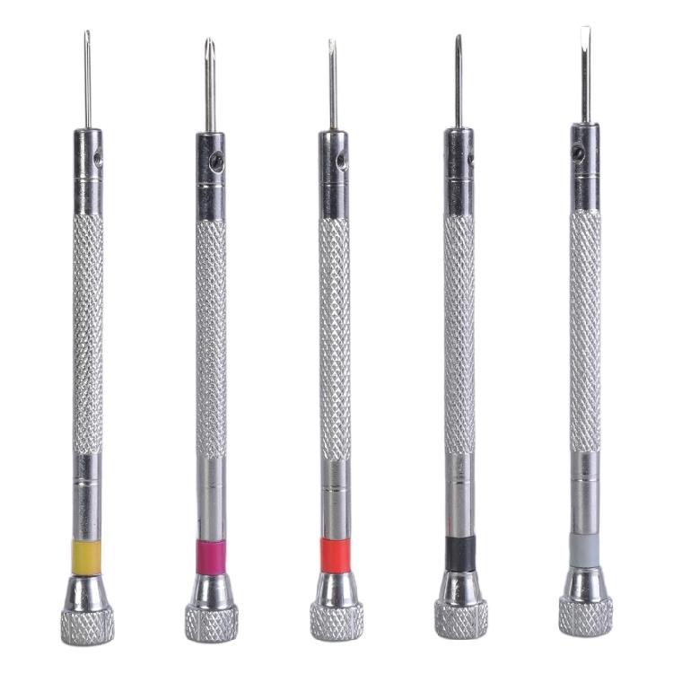 

0.8-1.6mm Multiple Size Precise Watch Repair Screwdriver Set For Home DIYer Projects And Professional Clock Maintenance