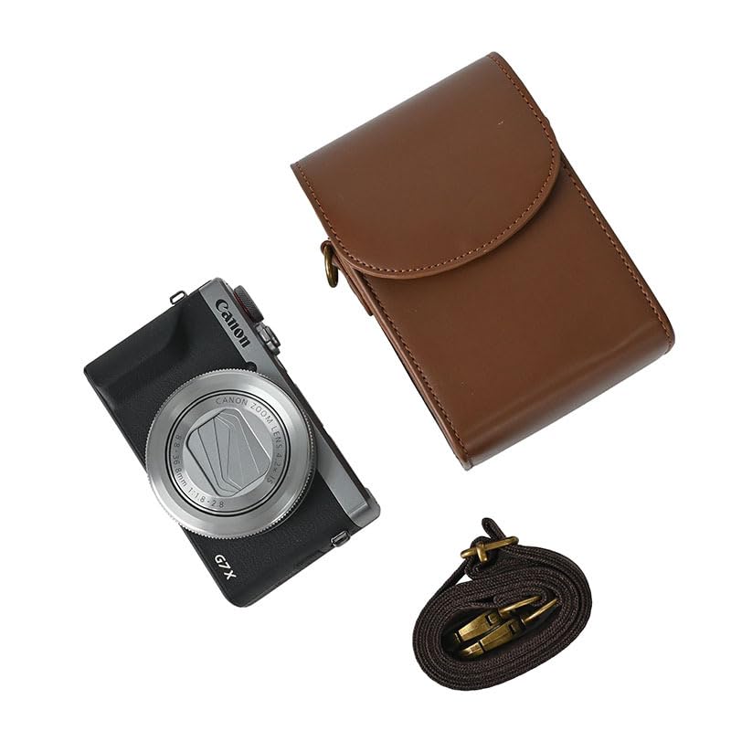 Panasonic Canon PowerShot SX740 Nikon COOLPIX Compatible Camera Case with Shoulder Strap for Photography Outdoor Best Digital Storage Case for Travel