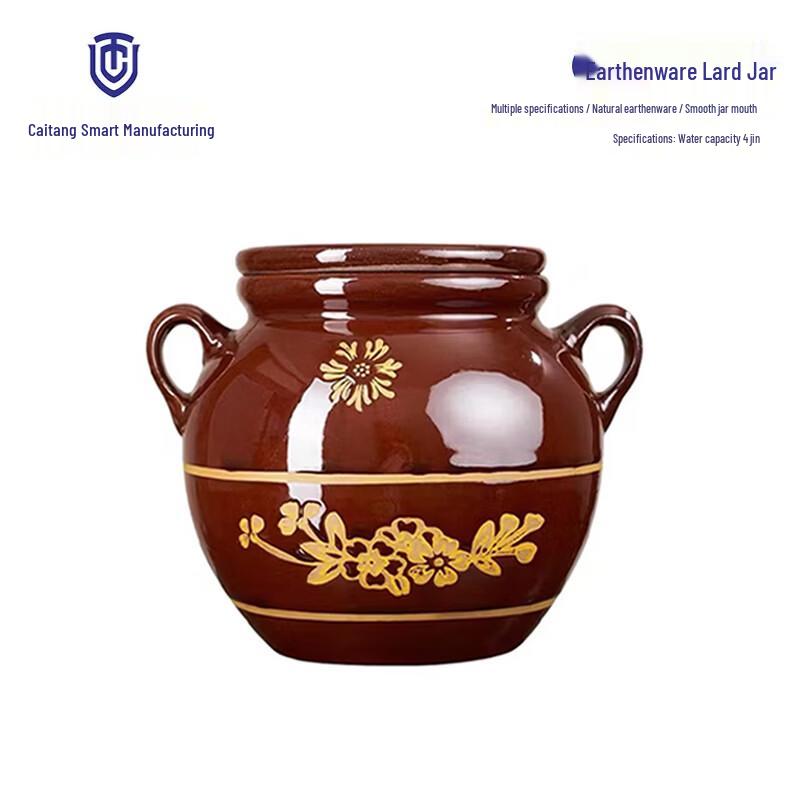 Traditional Earthenware Food Storage Jars